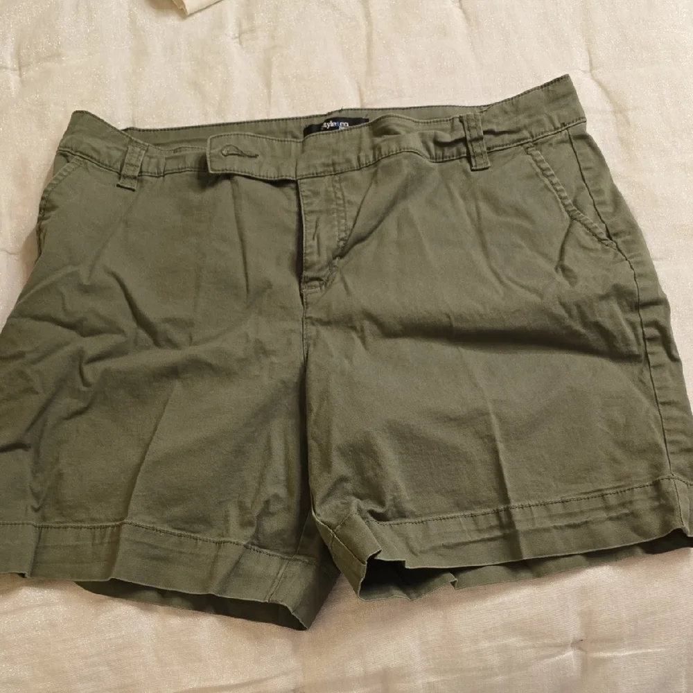 Style & Co. Women's Shorts - White, Pink, Green, Orange 1 Charter Club - Picture 10 of 11